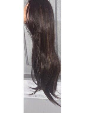 Hair topper, Synthetic